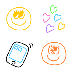 Everyday nicochan emoji