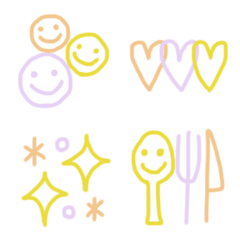 2021 Lucky Colors Simple emojis