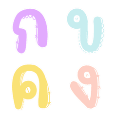 Lovely Thai alphabet ver.1