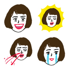 Mijikame bobu emoji