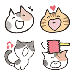 Daily life of smiling cats