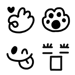 Adult girls simple emoji 2