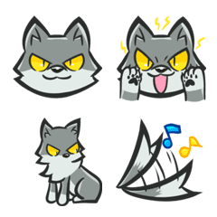 Kind Wolf Emoji
