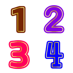 emoji number