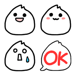 Nikuman-san emoji easygoing