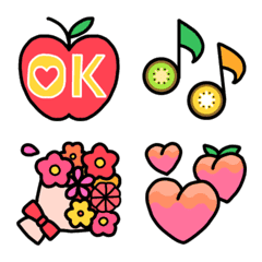 Pop fruit Emoji