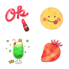 Fashionable adult - nonohana emoji