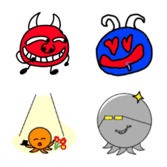 taco and color baby emoticons