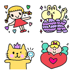 (Various emoji 252adult cute simple)