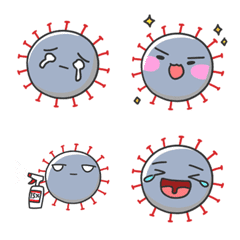 COVID-19 cute emoji