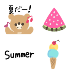 bear and summer
