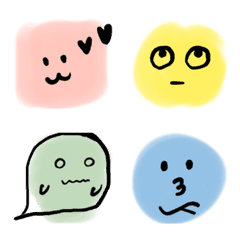 emoji - colorful faces