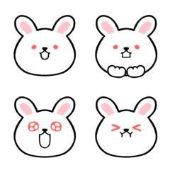 simple rabbit(white)