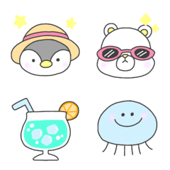 Useful emoji of summer
