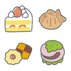 Delicious sweets emoji