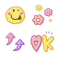yellow smile emoji by kanapi