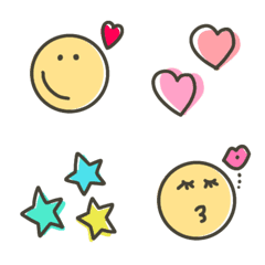 Cute smiling emoji!