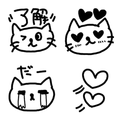 A simple cat Emoji