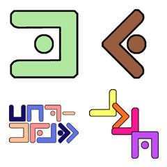 Alfabet Ekspresi Sandi Kotak Pramuka
