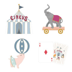 Cute Circus Troupe Emoji
