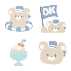 Marine bear emoji