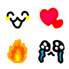 Emoji longgar dan imut cute