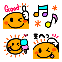 simple big SUN Emoji