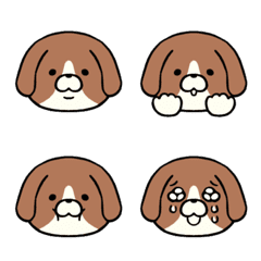 simple dog(beagle)