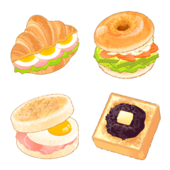 Delicious Bread Emoji 2
