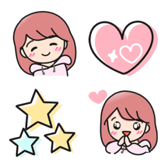 Linda garota Emoji 3