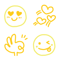 Simple Emoji Yellow ones