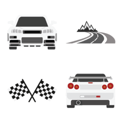 Driving, Drifting and Traffic Emojis