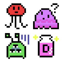 2bit Monsters Emoji