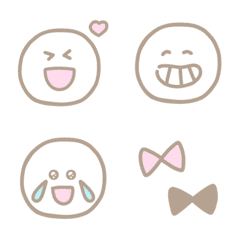 Simple loose handwritten emoji