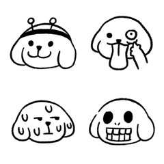 Weird Dog Emoji