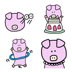 Pig Emoji (GORO series)