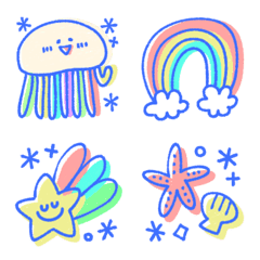 My favorite emojis in summer Part5.