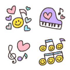 Smile notes and hearts