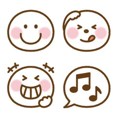 simple! user friendly! Round emoji