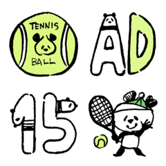 Days Panda 20(Emoji 2 Tennis)