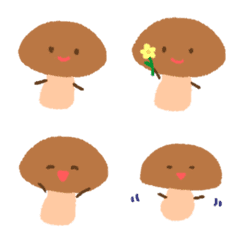 KINOKO(Mushroom) LINE Emoji