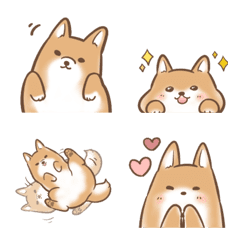 Shiba Inu that conveys feelings Emoji