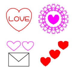 cute   heart   emoji