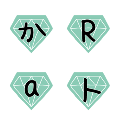 diamond writing