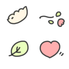 cute small  simple emoji