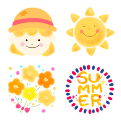 Feel season with Pastel Art -Summer-