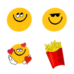 Smile and Foodie emoji