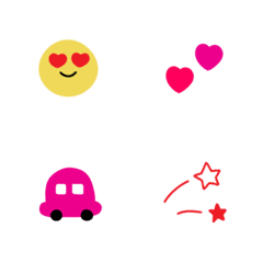 Cute mini emoji