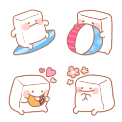 Fluffy tofu emoji