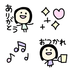Pen emoji color 1